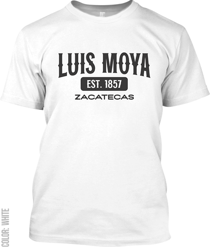 Luis Moya, Zacatecas Signature T-Shirt