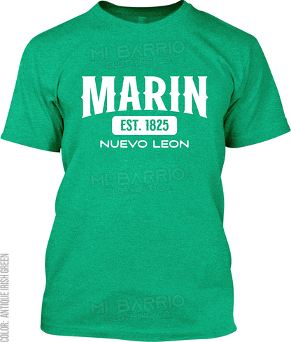 Marin, Nuevo Leon Signature T-Shirt