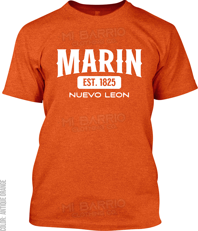 Marin, Nuevo Leon Signature T-Shirt