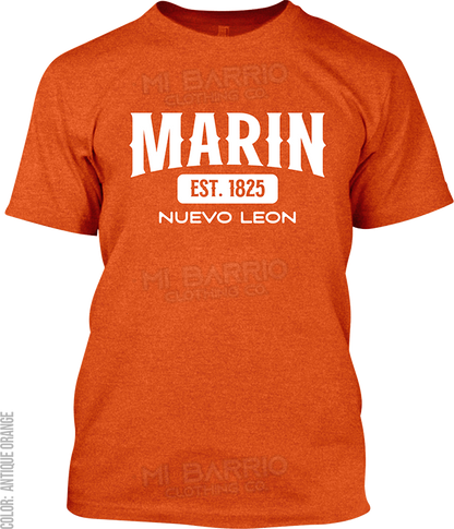 Marin, Nuevo Leon Signature T-Shirt