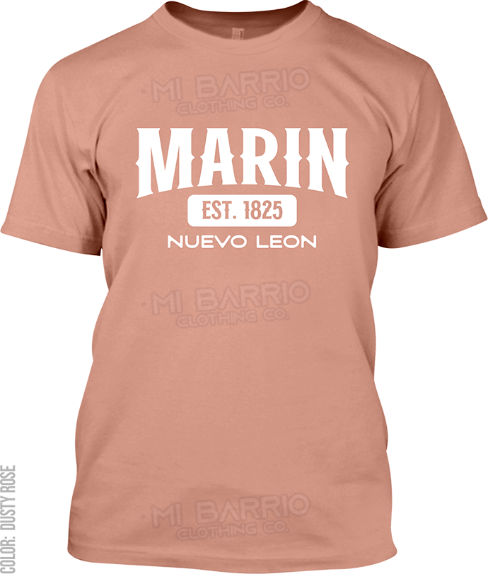 Marin, Nuevo Leon Signature T-Shirt