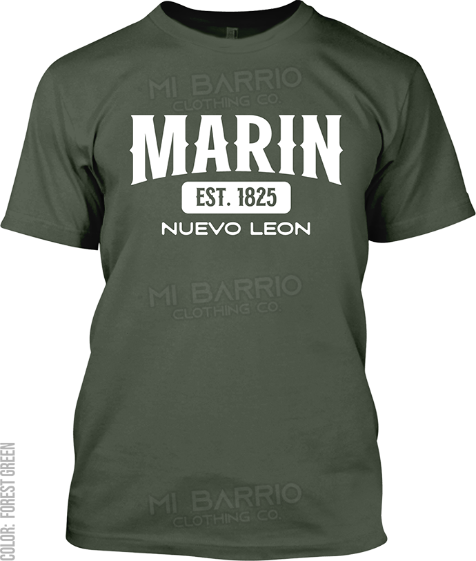 Marin, Nuevo Leon Signature T-Shirt