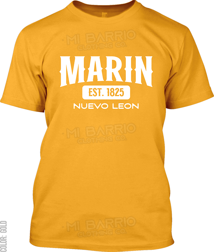 Marin, Nuevo Leon Signature T-Shirt