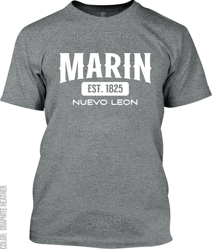 Marin, Nuevo Leon Signature T-Shirt