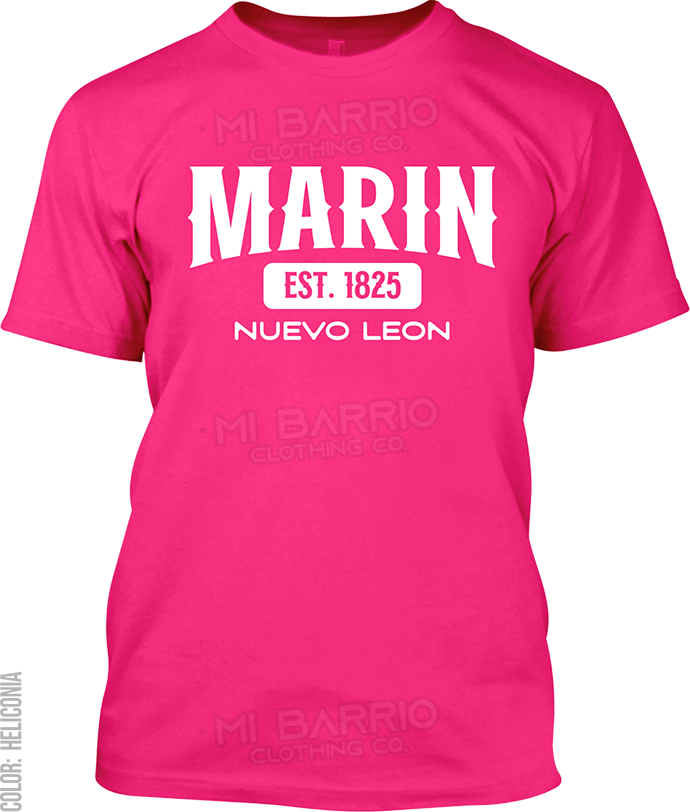 Marin, Nuevo Leon Signature T-Shirt