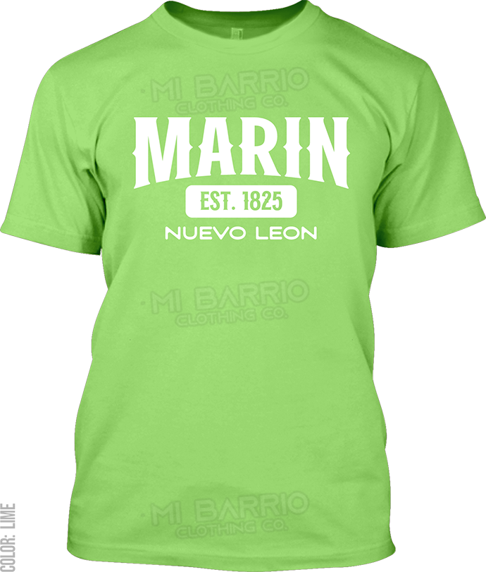 Marin, Nuevo Leon Signature T-Shirt