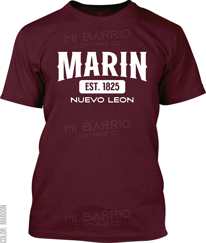 Marin, Nuevo Leon Signature T-Shirt