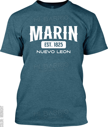 Marin, Nuevo Leon Signature T-Shirt