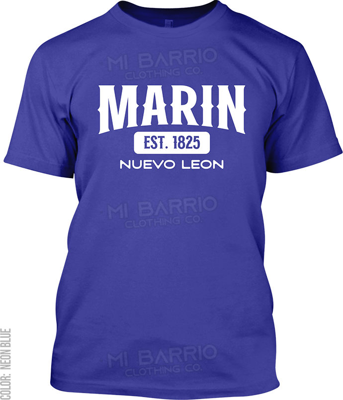 Marin, Nuevo Leon Signature T-Shirt