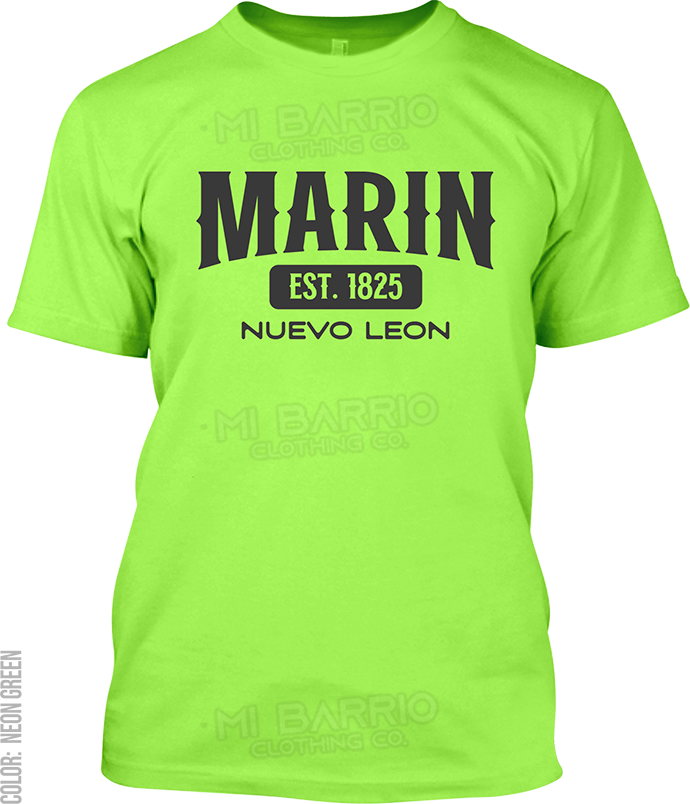 Marin, Nuevo Leon Signature T-Shirt