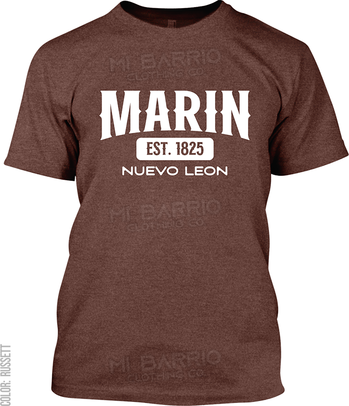 Marin, Nuevo Leon Signature T-Shirt