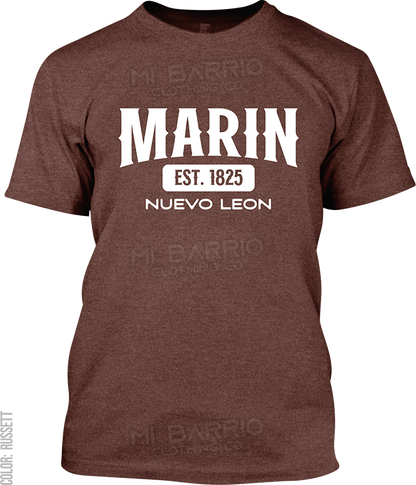 Marin, Nuevo Leon Signature T-Shirt