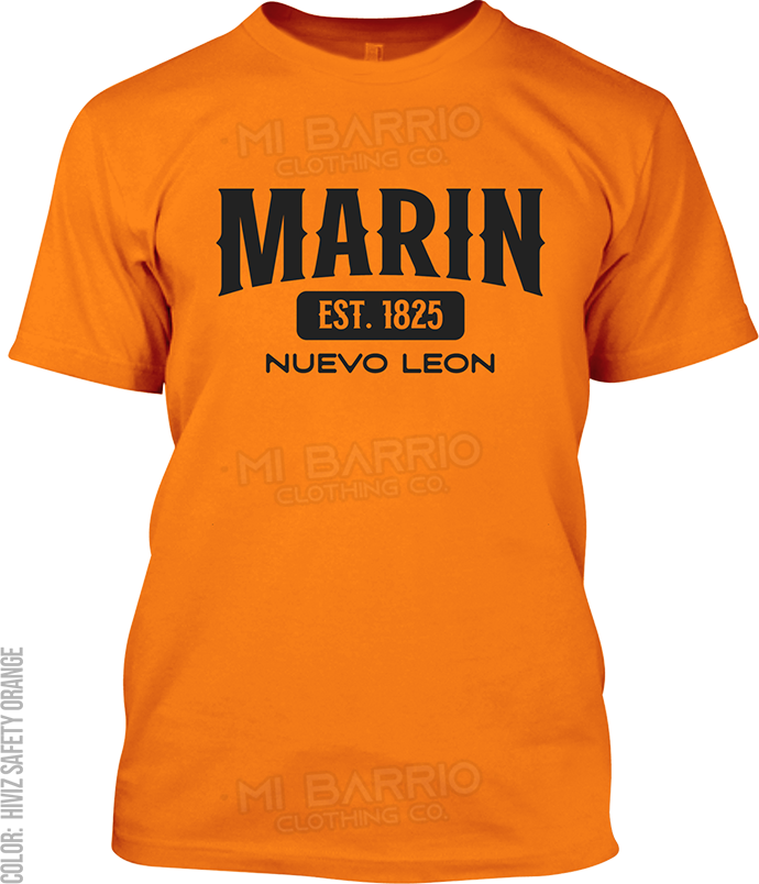 Marin, Nuevo Leon Signature T-Shirt