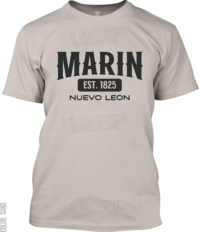 Marin, Nuevo Leon Signature T-Shirt