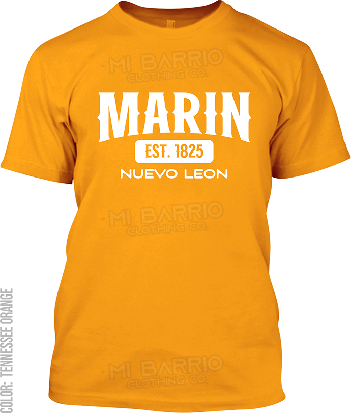 Marin, Nuevo Leon Signature T-Shirt