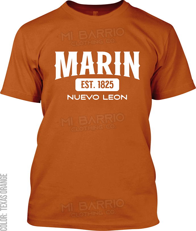 Marin, Nuevo Leon Signature T-Shirt