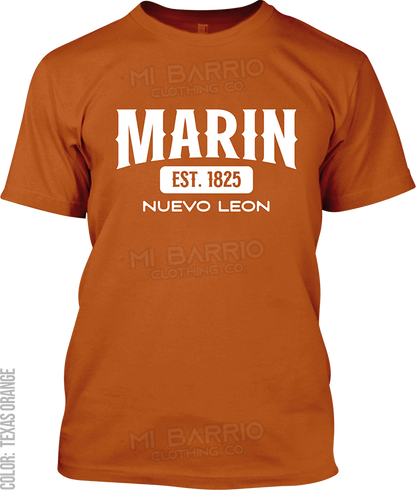 Marin, Nuevo Leon Signature T-Shirt