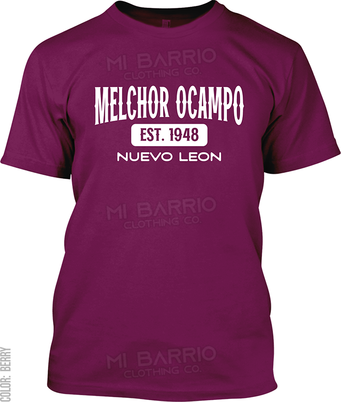 Melchor Ocampo, Nuevo Leon Signature T-Shirt