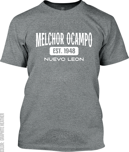 Melchor Ocampo, Nuevo Leon Signature T-Shirt