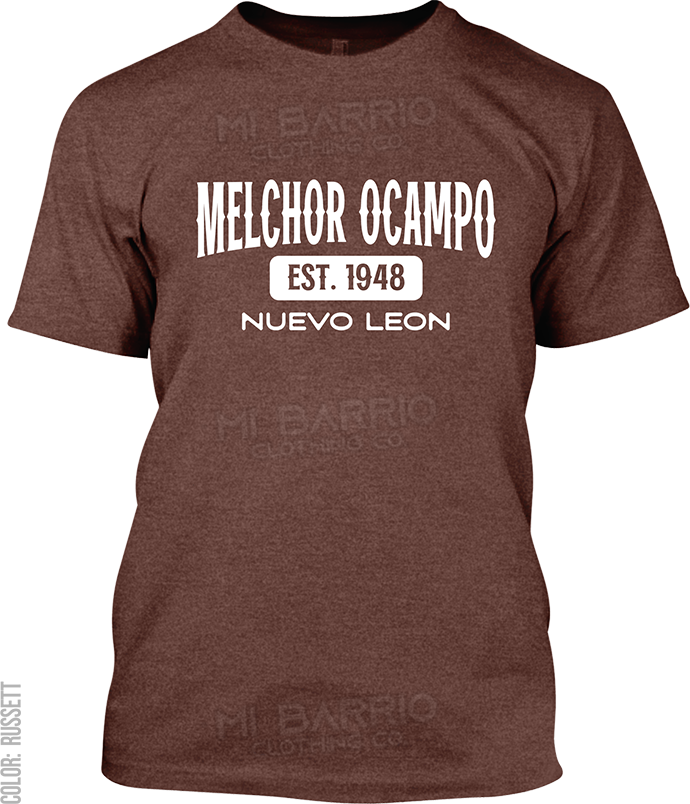 Melchor Ocampo, Nuevo Leon Signature T-Shirt