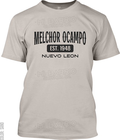 Melchor Ocampo, Nuevo Leon Signature T-Shirt