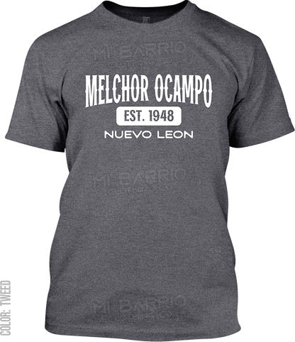 Melchor Ocampo, Nuevo Leon Signature T-Shirt