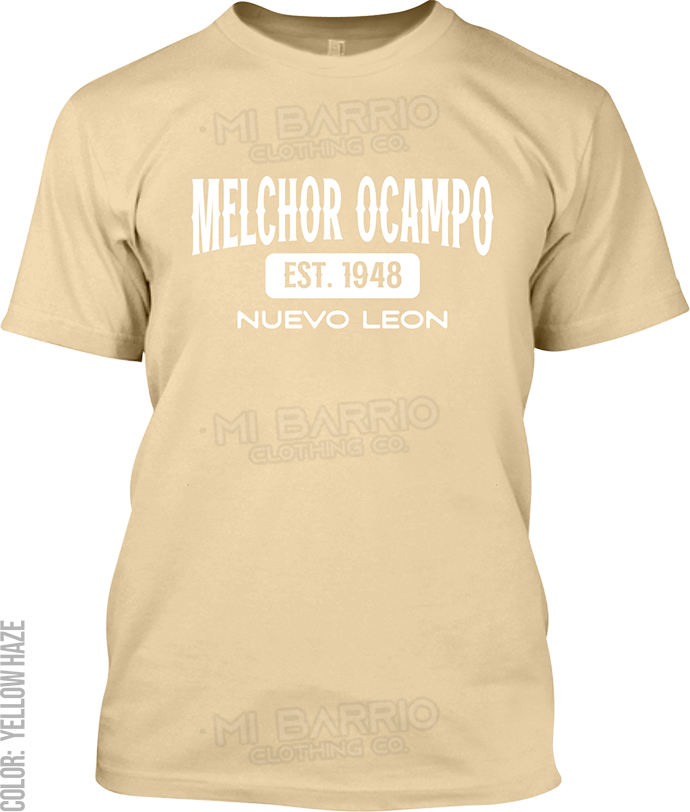 Melchor Ocampo, Nuevo Leon Signature T-Shirt