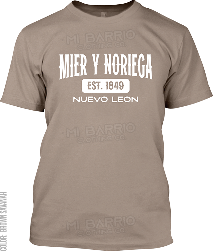 Mier y Noriega, Nuevo Leon Signature T-Shirt