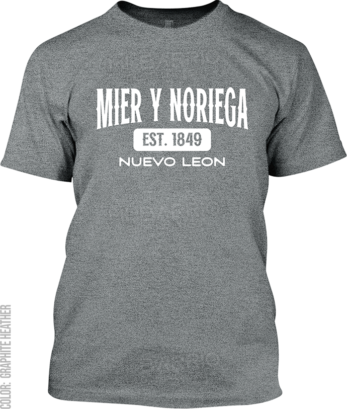 Mier y Noriega, Nuevo Leon Signature T-Shirt