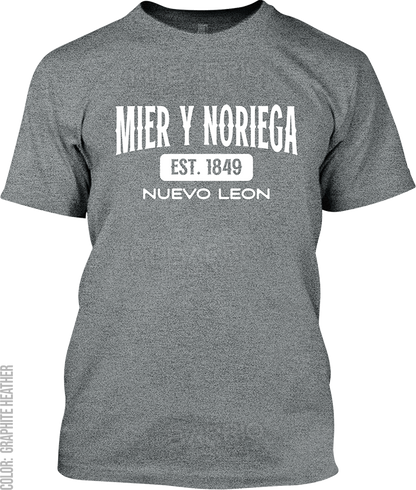 Mier y Noriega, Nuevo Leon Signature T-Shirt