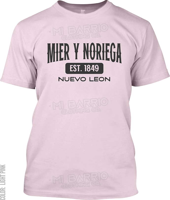 Mier y Noriega, Nuevo Leon Signature T-Shirt