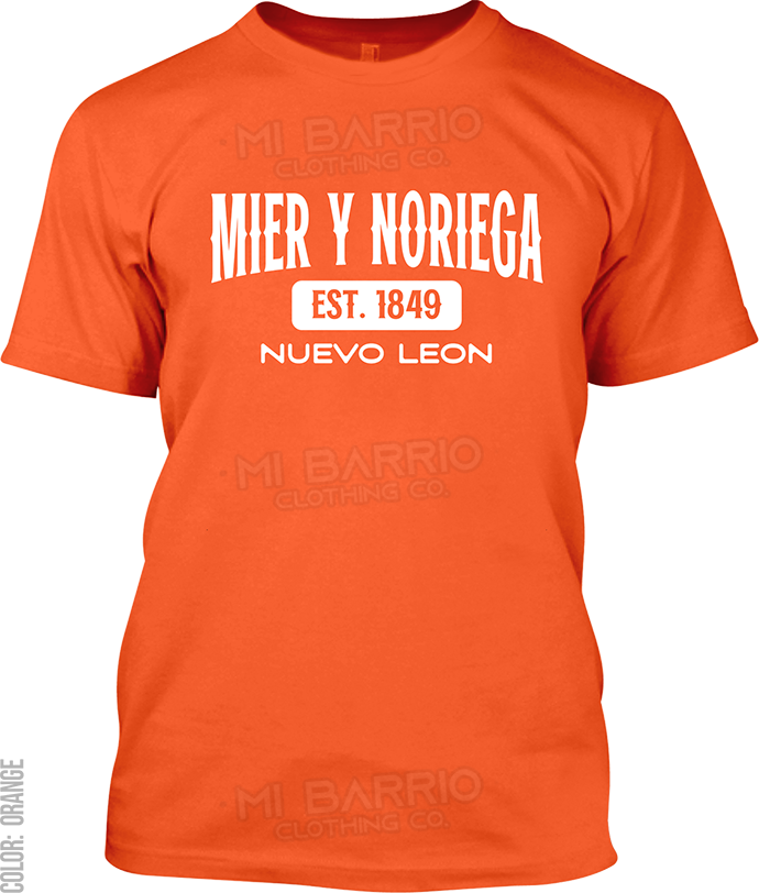 Mier y Noriega, Nuevo Leon Signature T-Shirt