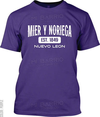 Mier y Noriega, Nuevo Leon Signature T-Shirt