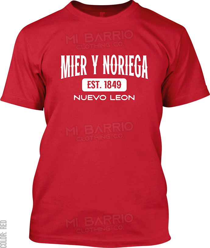 Mier y Noriega, Nuevo Leon Signature T-Shirt