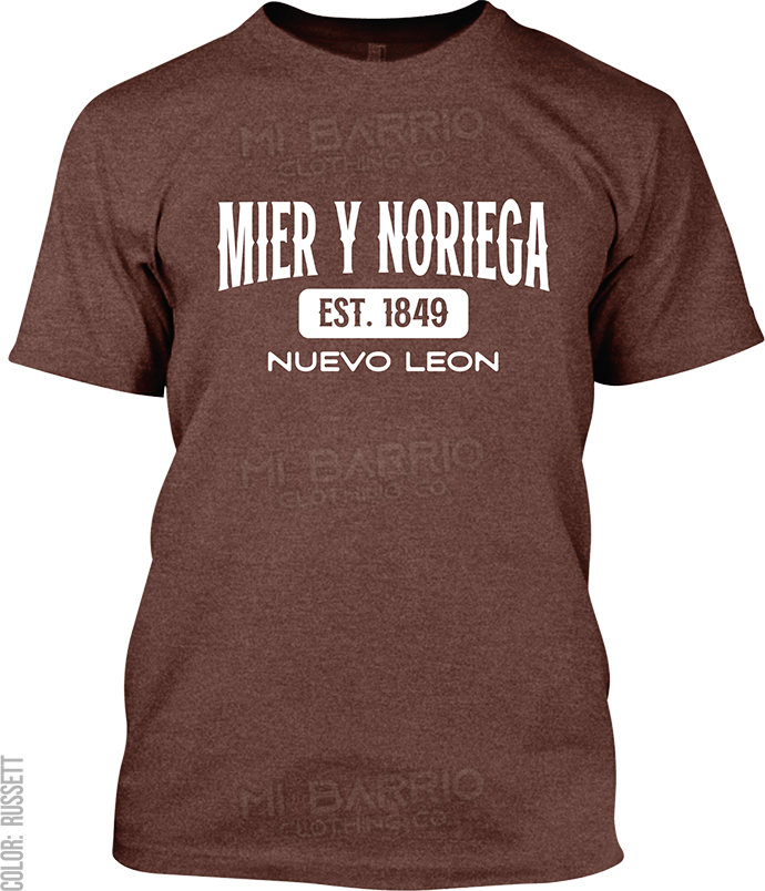 Mier y Noriega, Nuevo Leon Signature T-Shirt