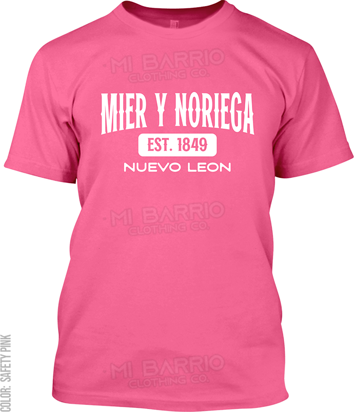 Mier y Noriega, Nuevo Leon Signature T-Shirt