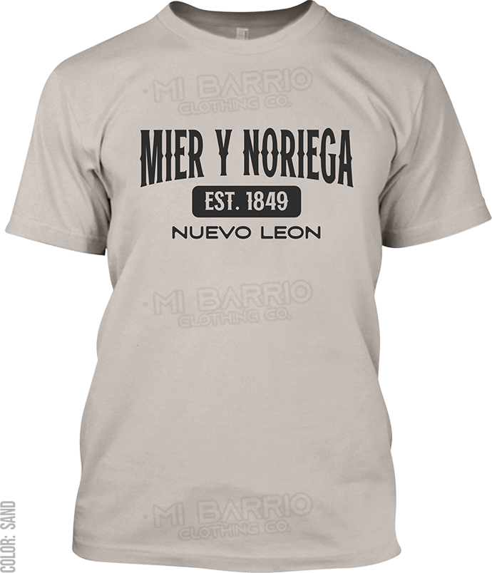 Mier y Noriega, Nuevo Leon Signature T-Shirt