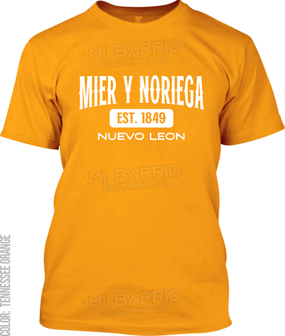 Mier y Noriega, Nuevo Leon Signature T-Shirt