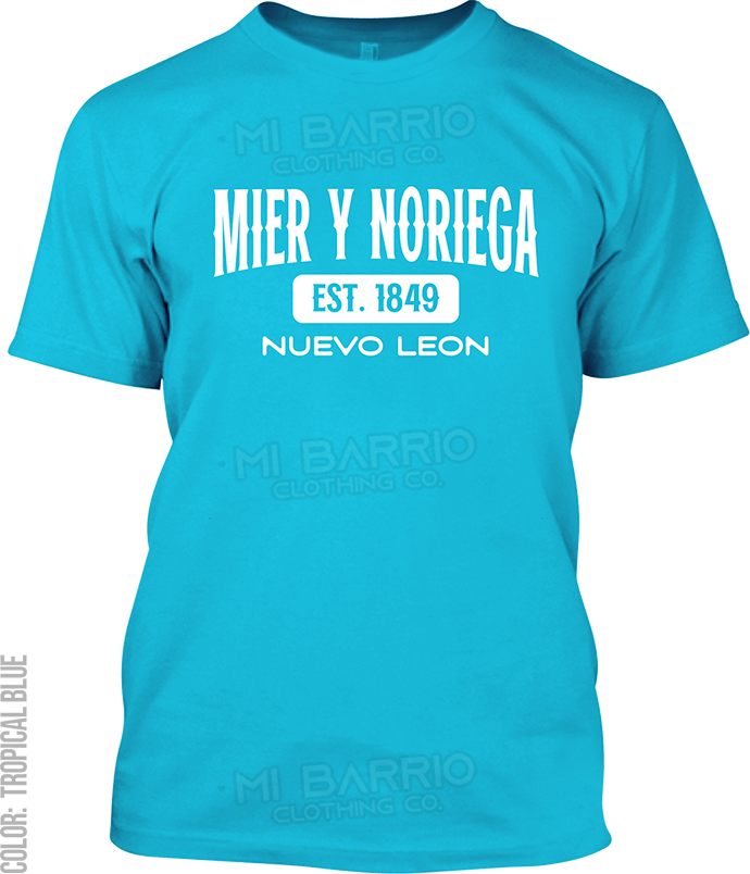 Mier y Noriega, Nuevo Leon Signature T-Shirt