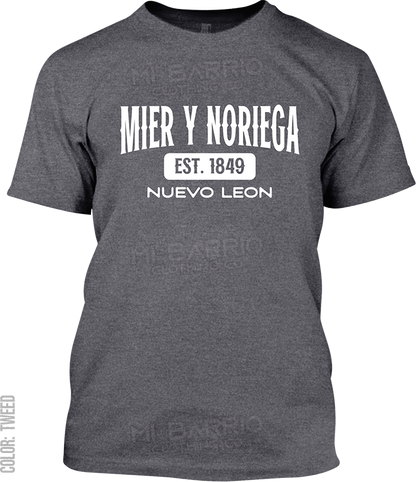 Mier y Noriega, Nuevo Leon Signature T-Shirt