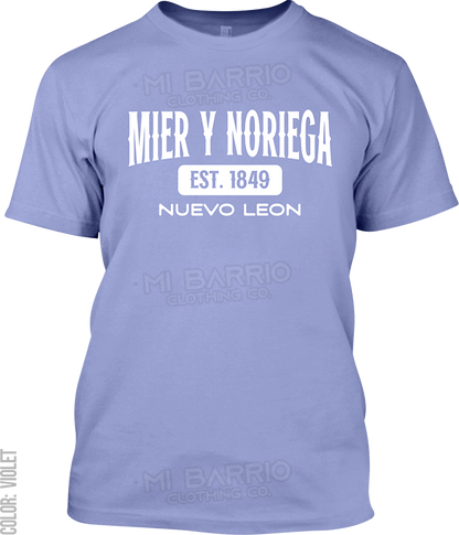 Mier y Noriega, Nuevo Leon Signature T-Shirt