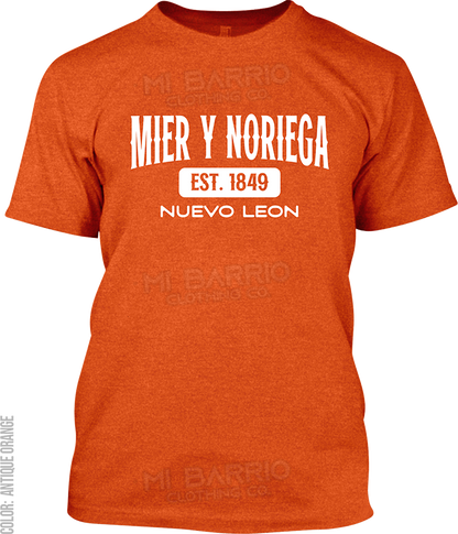 Mier y Noriega, Nuevo Leon Signature T-Shirt