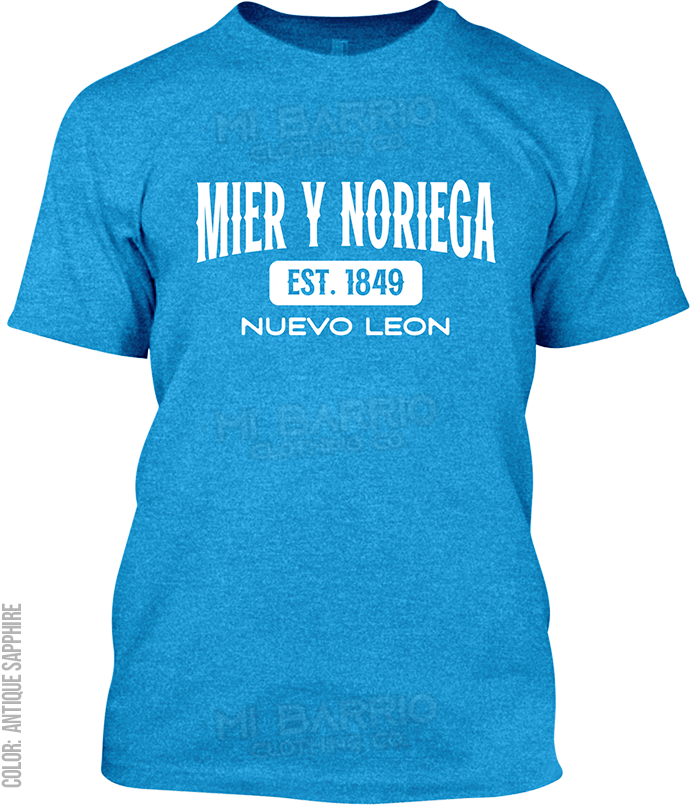 Mier y Noriega, Nuevo Leon Signature T-Shirt