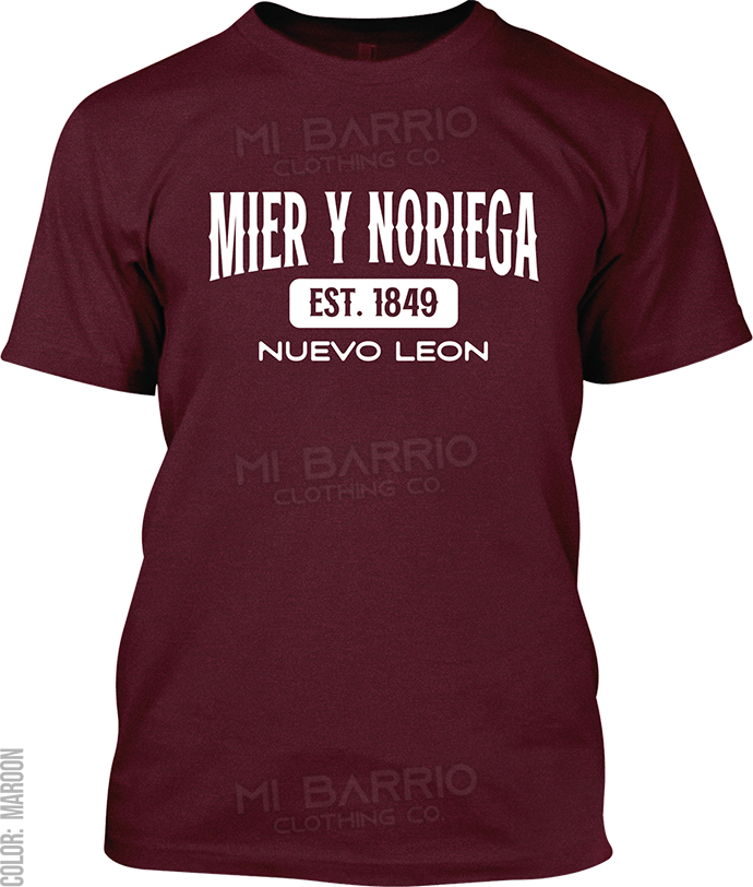 Mier y Noriega, Nuevo Leon Signature T-Shirt