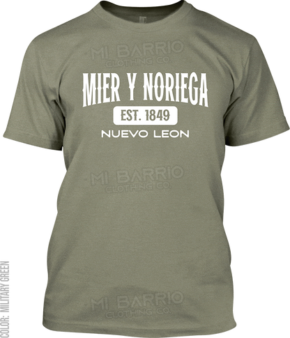 Mier y Noriega, Nuevo Leon Signature T-Shirt