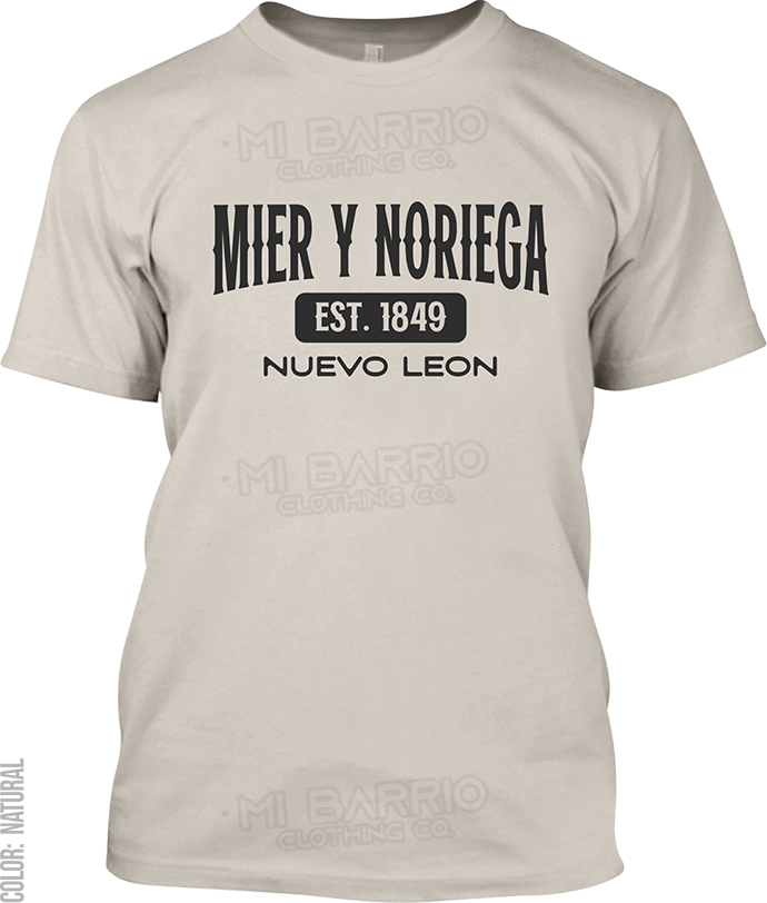 Mier y Noriega, Nuevo Leon Signature T-Shirt