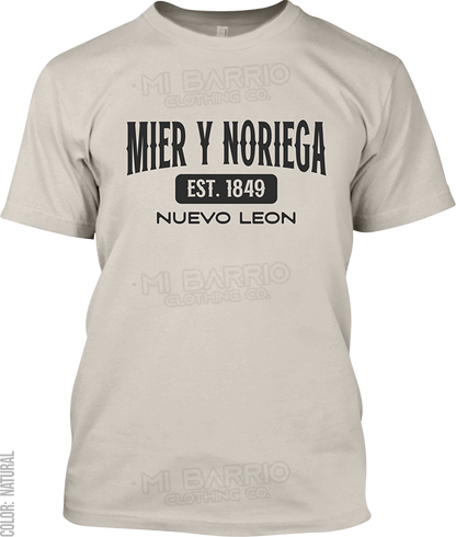 Mier y Noriega, Nuevo Leon Signature T-Shirt