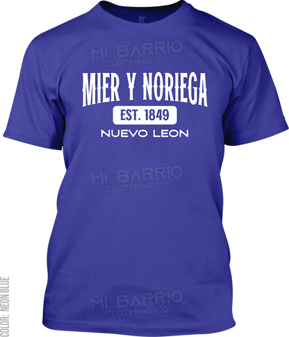 Mier y Noriega, Nuevo Leon Signature T-Shirt