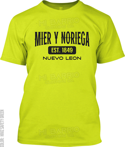 Mier y Noriega, Nuevo Leon Signature T-Shirt