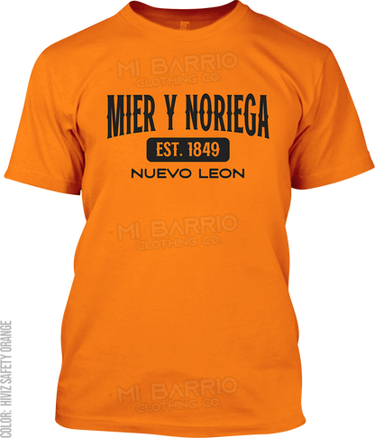 Mier y Noriega, Nuevo Leon Signature T-Shirt